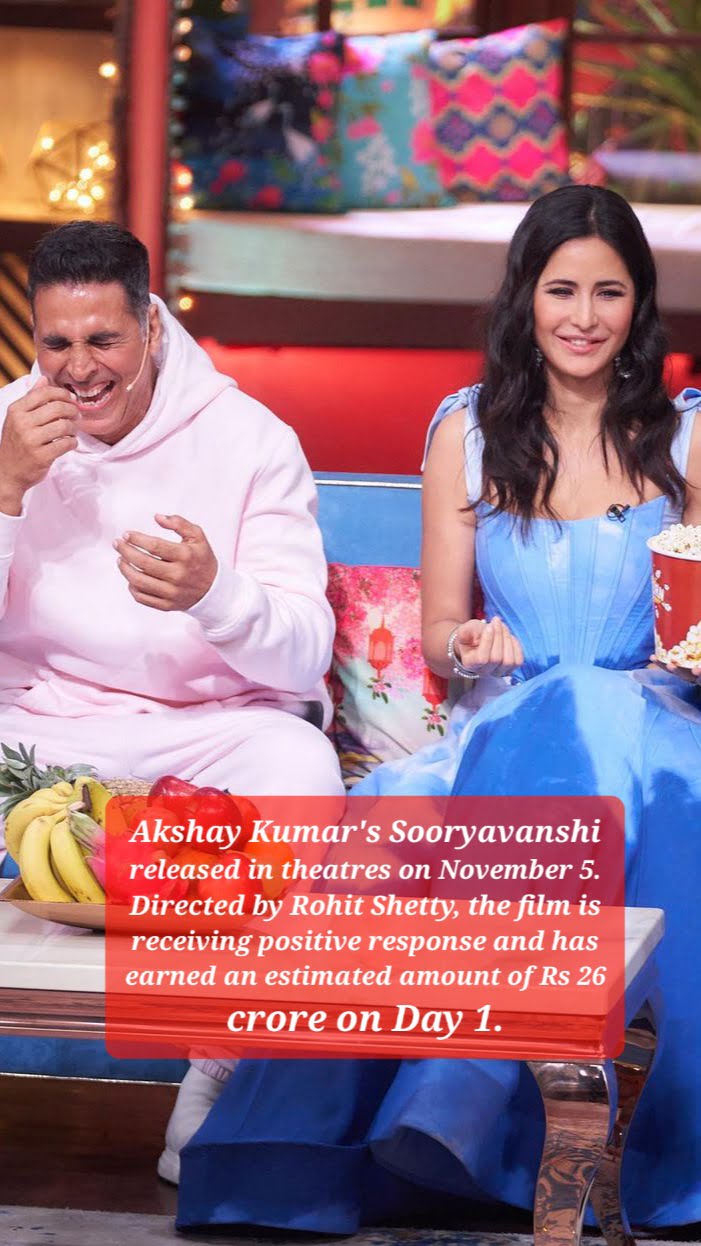 Sooryavanshi Movie Box Office Collection 5th November 2021